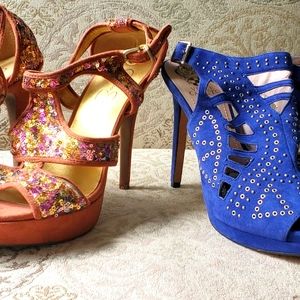 2 Pairs of NEW Women's Heels